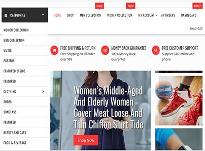 eCommerce Website